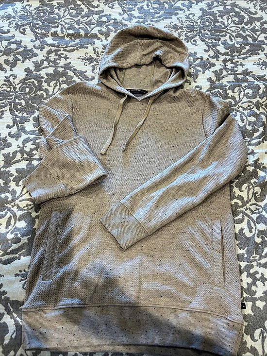 Travis Mathew Tops - TravisMathew Cloud Waffle Hoodie Brown Men’s Small